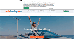 Desktop Screenshot of null-leasing.com